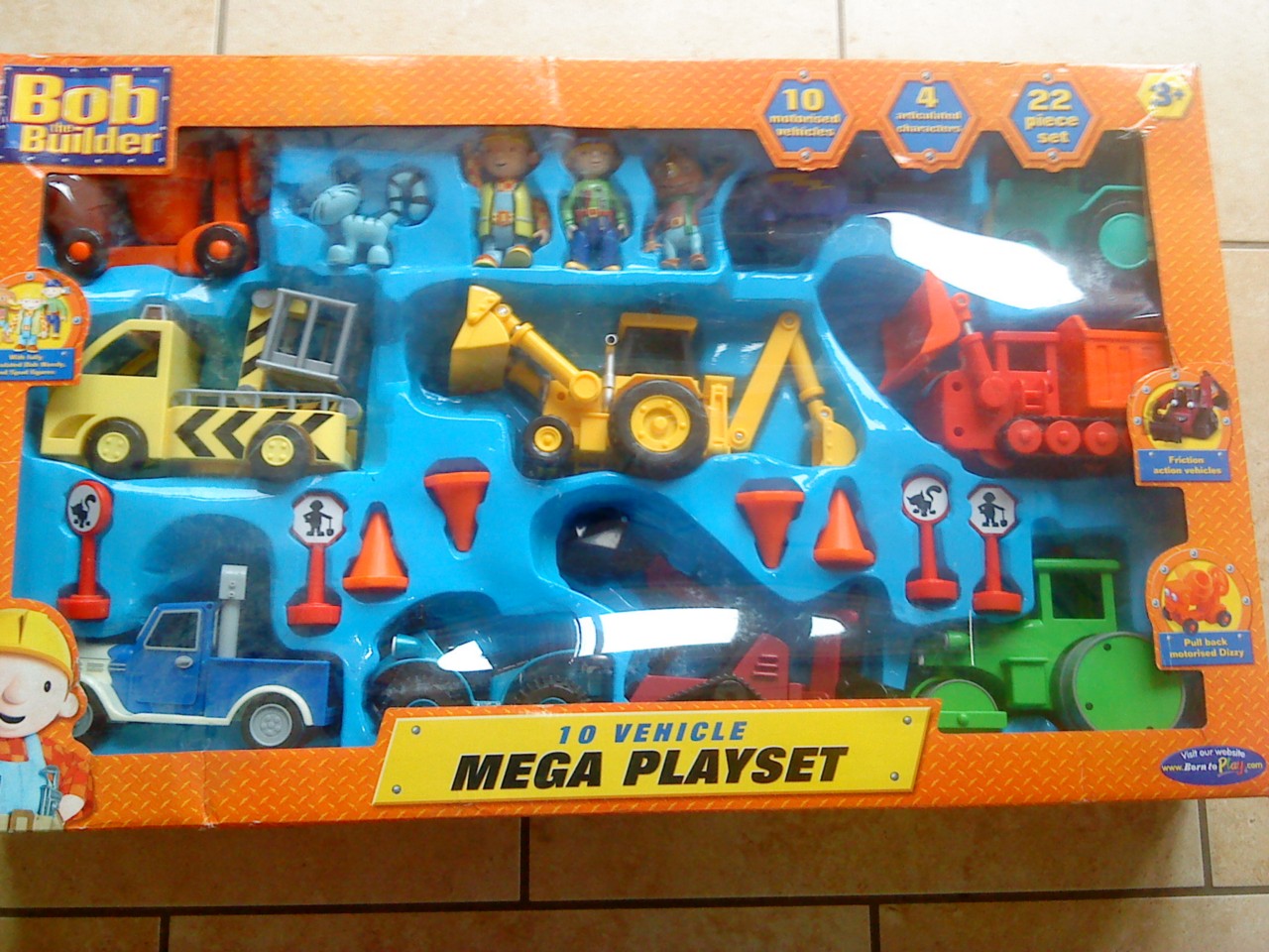 ,BOB THE BUILDER 10 VEHICLE MEGA PLAYSET,NEW AND BOX. eBay
