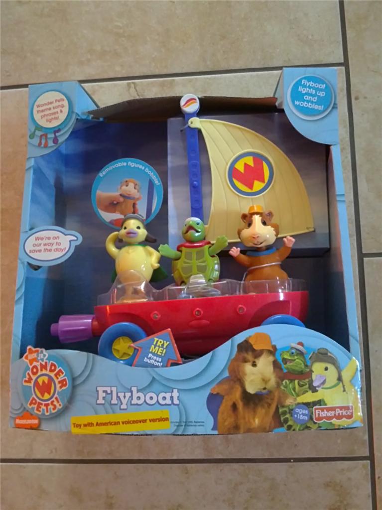 FISHERPRICE NICK JR,WONDER PETS FLYBOAT ,NEW eBay