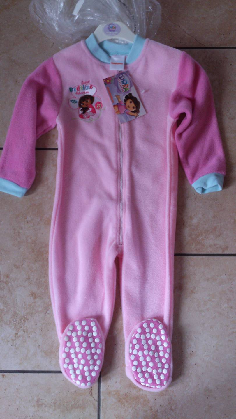 DORA THE EXPLORER,ONESIE,SLEEP SUIT,PLAY SUIT,AGE 12 MONTHS TO 4 YEARS