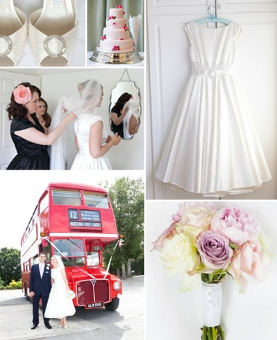 in Brighton made Emma 39s beautifully elegant 50s style wedding dress