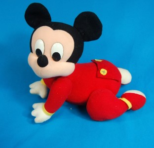 mickey mouse crawling baby