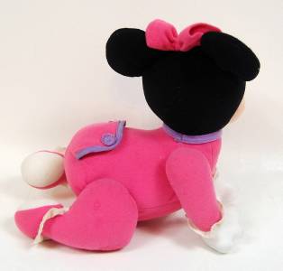 crawling minnie mouse doll