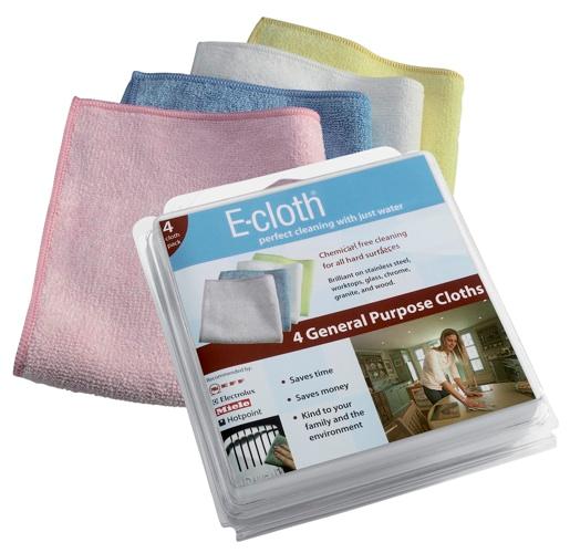 Buy E-Cloth General Purpose Eco-Friendly Micro Fiber Cleaning Cloths 4 Pk at AtomicMall.com