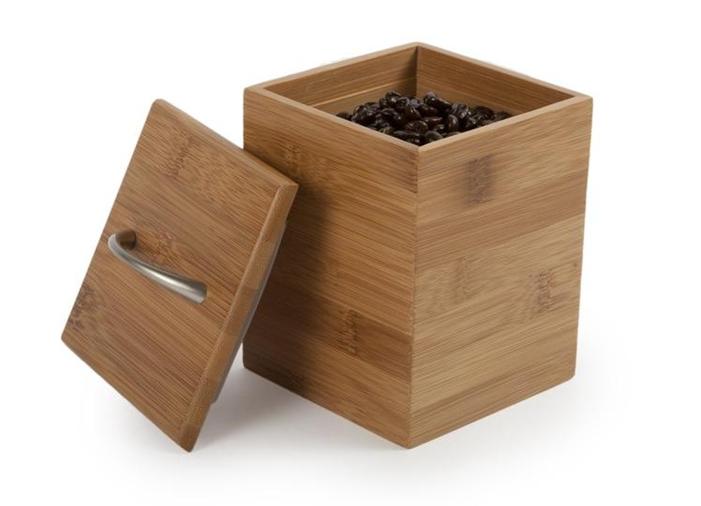 bamboo food storage box