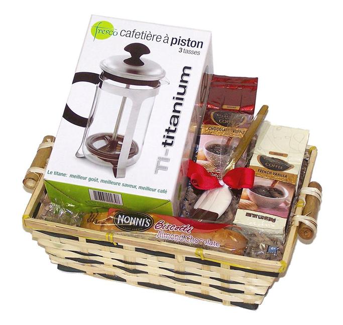 Godiva Coffee with Fresco French Press Gourmet Gift Basket eBay