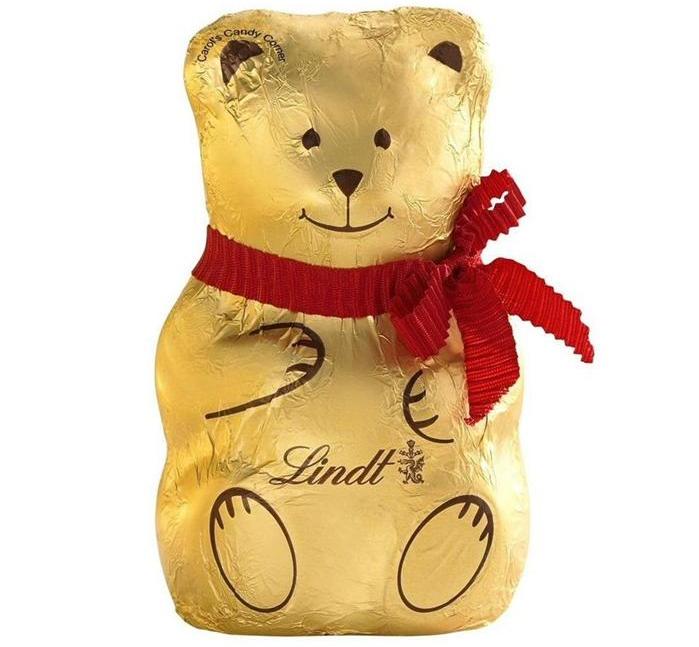 big chocolate teddy bear