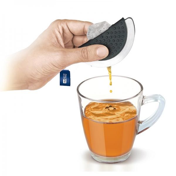 AdHoc Squeetea Silicone & Stainless Steel Tea Bag Press / Squeezer eBay