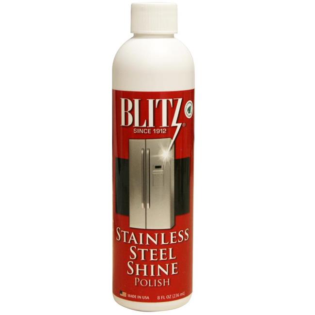Blitz Stainless Steel Shine Metal Polish 8oz