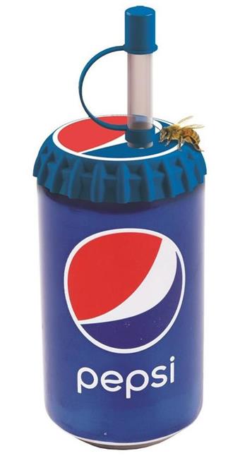 pepsi cup with straw