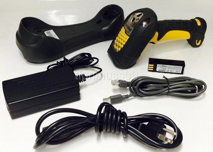 SYMBOL FZ LS3478 FZ20005WW SBRE Barcode Bar Code Scanner 21-64381 BASE