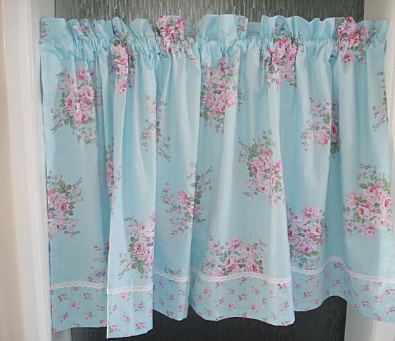 shabby french country rose floral blue chic cafe kitchen shabby french country rose floral blue chic cafe kitchen