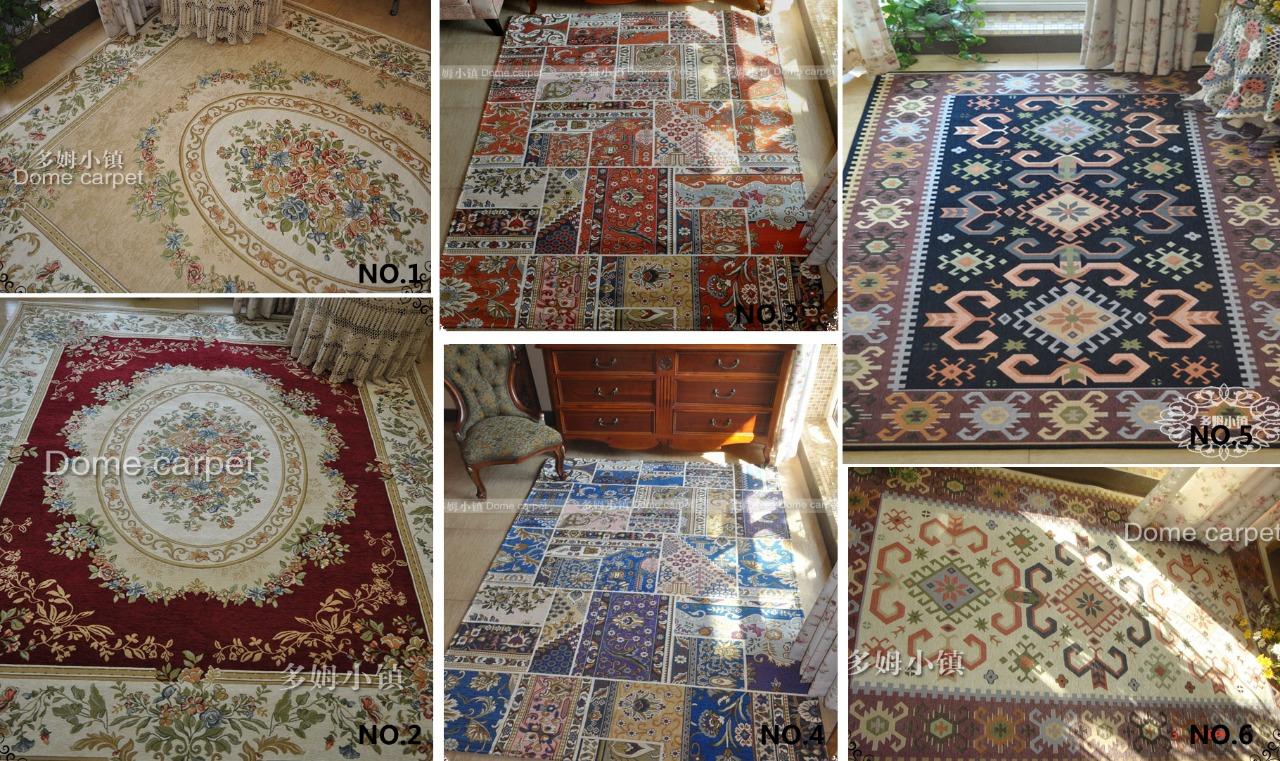 French Country Victorian Cottage Floral Red Cream Floor Rug Area Carpet