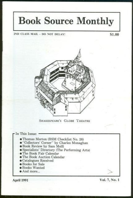 Image for BOOK SOURCE MONTHLY MAGAZINE APRIL 1991