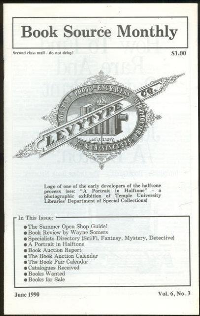 Huckans, John - Book Source Monthly Magazine June 1990