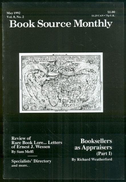 Huckans, John - Book Source Monthly Magazine May 1992