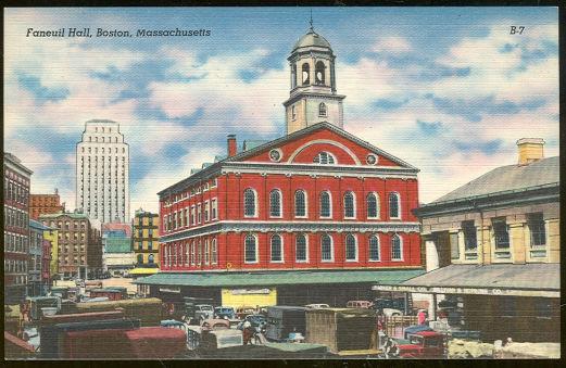 Image for FANEUIL HALL, BOSTON, MASSACHUSETTS