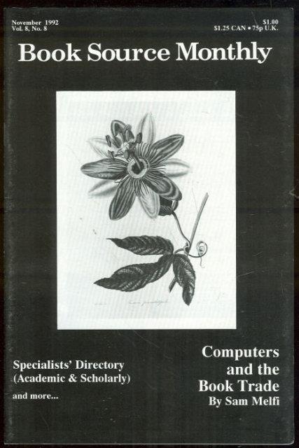 Huckans, John - Book Source Monthly Magazine November 1992