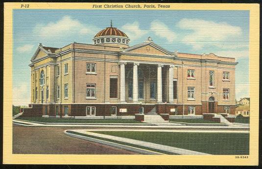 Image for FIRST CHRISTIAN CHURCH, PARIS, TEXAS