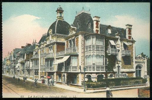 Postcard - Splendid Hotel, la Baule, France