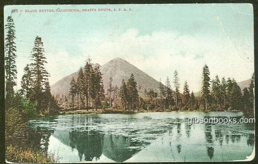 Image for BLACK BUTTES, CALIFORNIA SHASTA ROUTE SOUTHERN PACIFIC RAIL ROAD