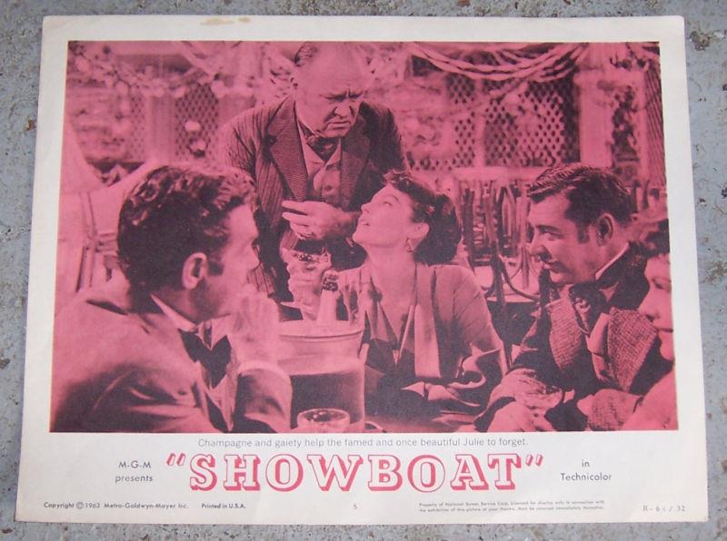 Lobby Card - Lobby Card for Show Boat Starring Kathryn Grayson, Ava Gardner and Howard Keel