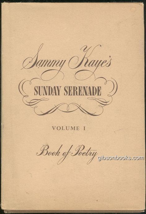 Image for SUNDAY SERENADE Volume 1 Book of Poetry