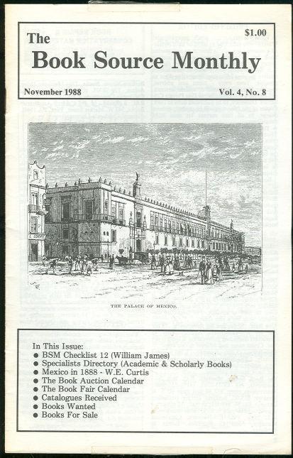 Huckans, John - Book Source Monthly Magazine November 1988