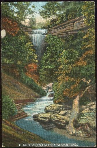 Image for CHAIN MILLS FALLS, MADISON, INDIANA