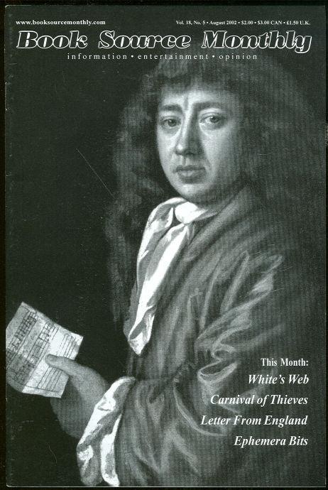 Image for BOOK SOURCE MONTHLY MAGAZINE AUGUST 2002