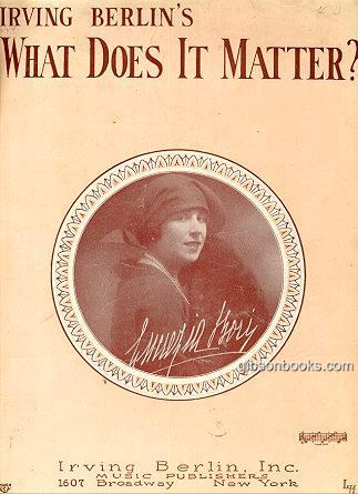 Sheet Music - What Does It Matter?