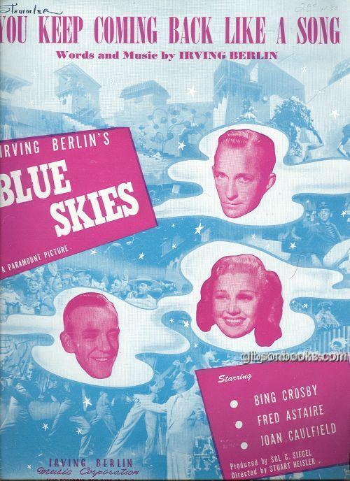 Sheet Music - You Keep Coming Back Like a Song