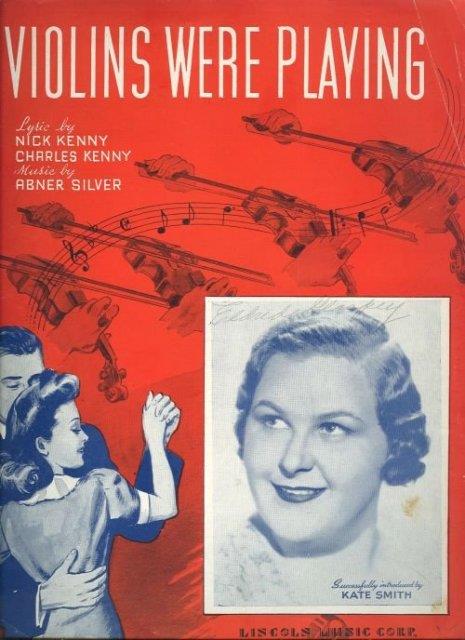 Sheet Music - Violins Were Playing