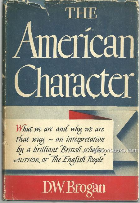 Image for AMERICAN CHARACTER