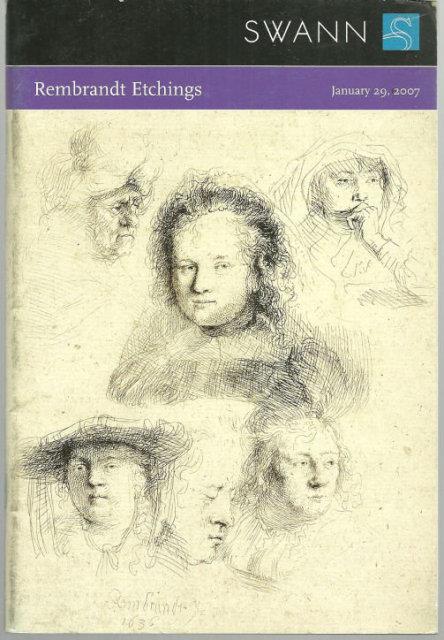 Image for REMBRANDT ETCHINGS, SALE 2101, JANUARY 29, 2007