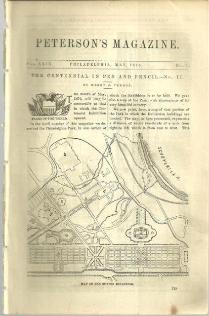 Vernon, Henry - Philadelphia Centennial in Pen and Pencil No. Ii from 1876 Peterson's Magazine