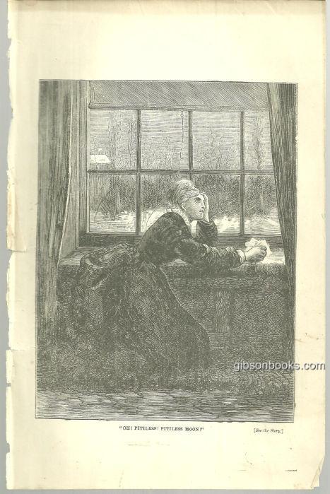 Image for OH PITILESS, PITILESS MOON FROM 1876 PETERSON'S MAGAZINE