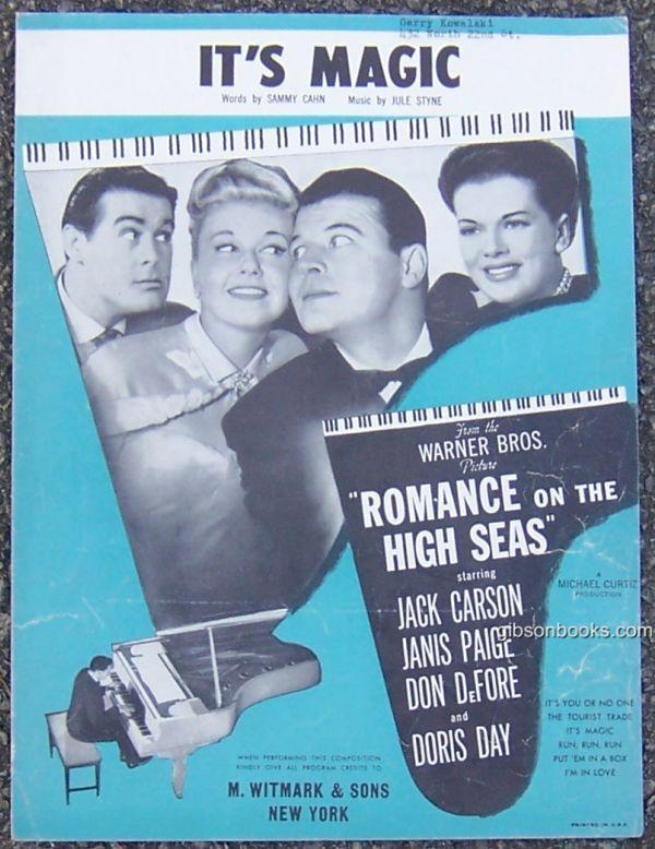 Sheet Music - It's Magic