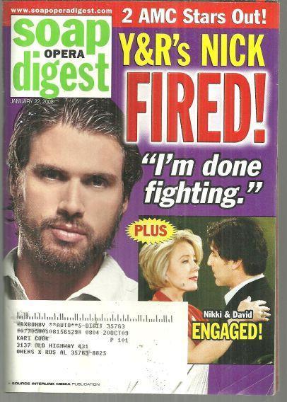 Soap Opera Digest - Soap Opera Digest January 22, 2008