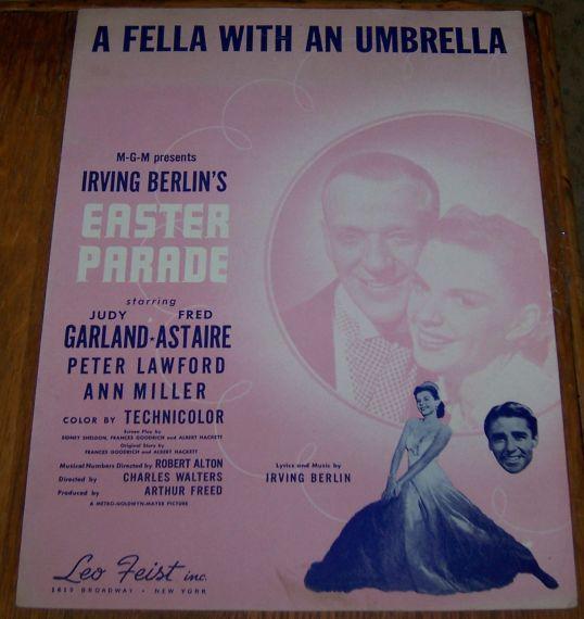 Sheet Music - Fella with an Umbrella