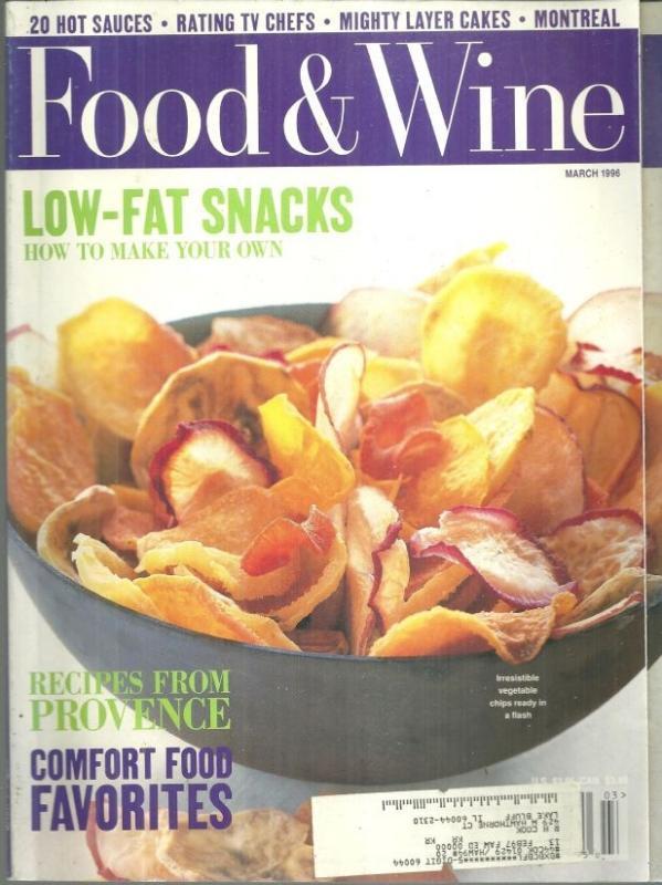Image for FOOD AND WINE MAGAZINE MARCH 1996