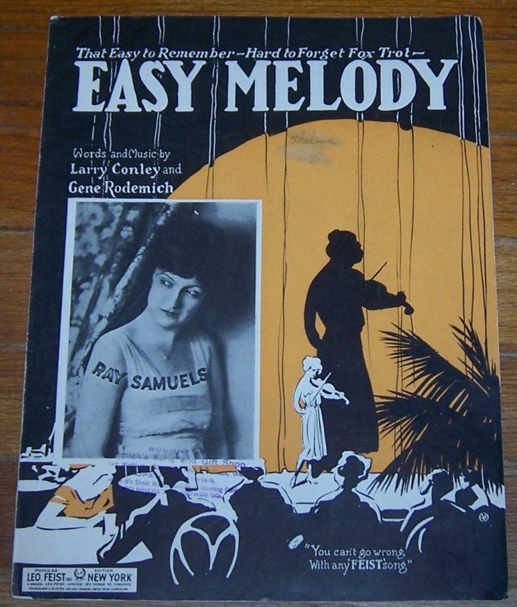 Image for EASY MELODY That Easy to Remember-Hard to Forget Fox Trot