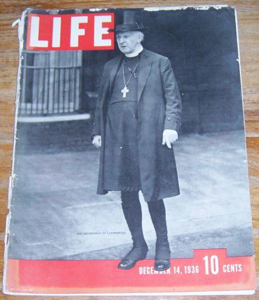 Image for LIFE MAGAZINE DECEMBER 14, 1936 The Fourth Issue