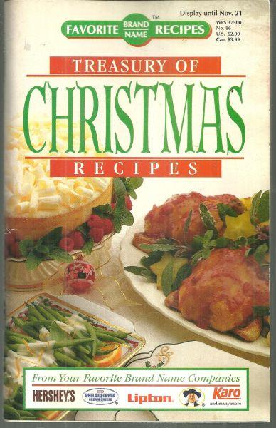 Favorite Brand Name Recipes - Treasury of Christmas Recipes from Your Favorite Brand Name Companies