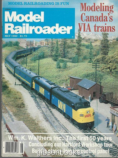 Image for MODEL RAILROADER MAGAZINE MAY 1982