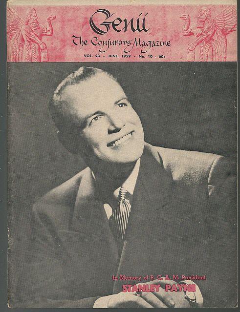 Image for GENII THE CONJURORS' MAGAZINE JUNE 1959