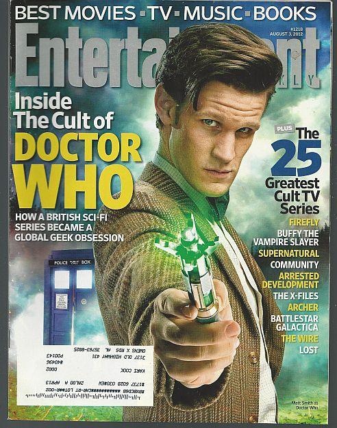Image for ENTERTAINMENT WEEKLY MAGAZINE AUGUST 3, 2012