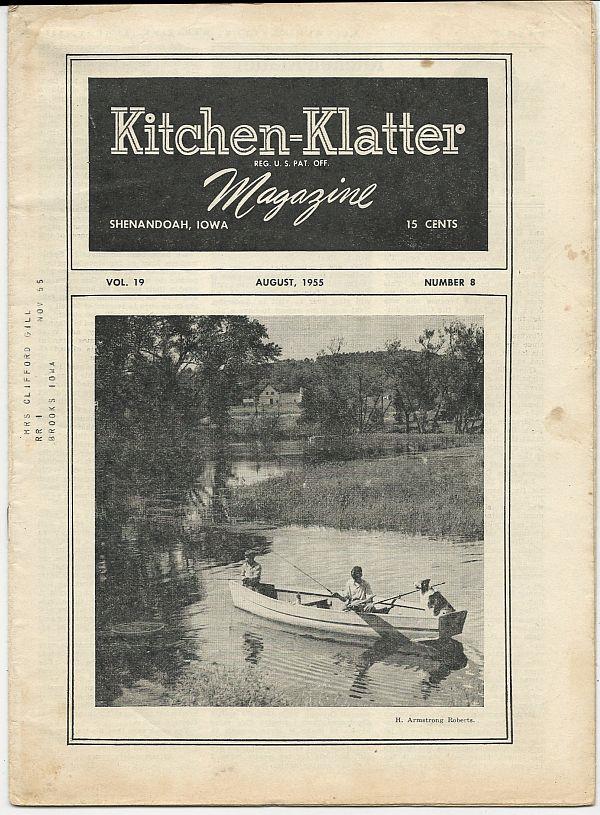 Driftmier, Leanna Field - Kitchen Klatter Magazine August 1955