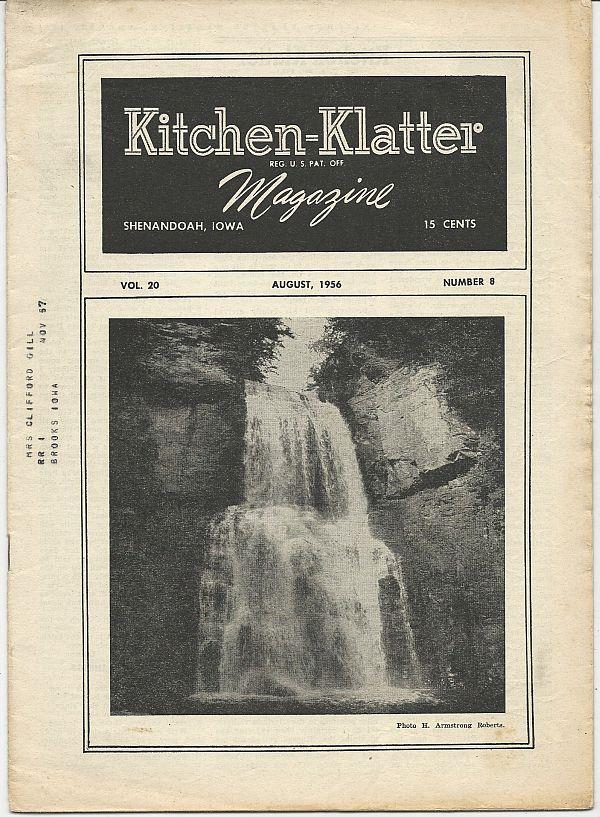 Driftmier, Leanna Field - Kitchen Klatter Magazine August 1956