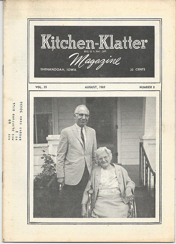 Driftmier, Leanna Field - Kitchen Klatter Magazine August 1969