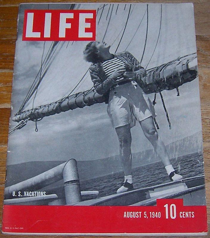 Image for LIFE MAGAZINE AUGUST 5, 1940